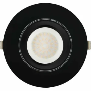 PHILIPS  LED-Einbaustrahler Schwenkbar Rund 38W Schwarz 125 Lm/W CertaDrive Neutrales Weiß 3800K – 4200K 9