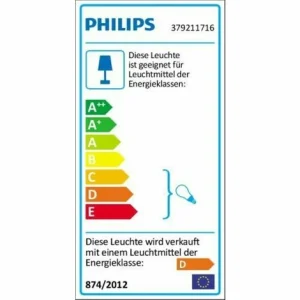 Philips InStyle Pendelleuchte Hängelampe Foco Pendant Nickel 5-flg. ChampagnerChrom 13