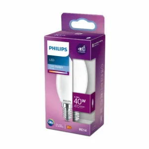 LED-Kerzenlampe PHILIPS – EyeComfort – 4,3W – 470 Lumen – 6500K – E14 – 93008 8