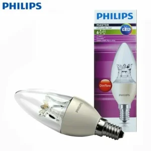 LED-Glühbirne E14 6W | DimTone Dimmbar | MASTER LEDcandle Philips 9