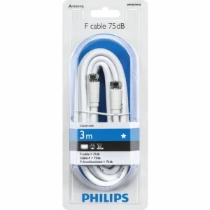 Philips SWV2837W / 10 Koaxialkabel 3 M F Weiß 6