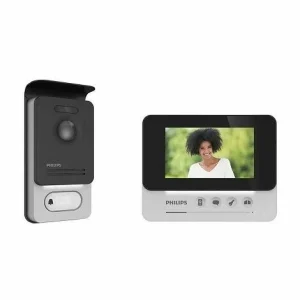 Philips Video Türsprechanlage 4,3 Zoll, WelcomEye Compact Zoll Philips 07753211353040 Video 3345115310048 Zoll 6