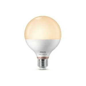 Philips Smart LED Leuchtmittel Tunable White G95 E27, Globeform 11W Warmweiß-kaltweiß WiZ Connected White Tunable 12