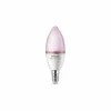 Philips Smart LED Leuchtmittel Tunable White & Color C37 E14, Kerzenform 4,9W RGBW WiZ Connected Leuchtmittel E14 Led 19